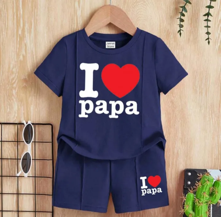 T-shirt And Short Pant For Kids Baby Boys - Image 2